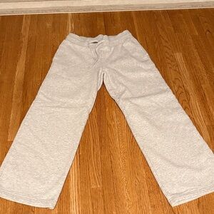 Aritzia Women's Sweatfleece wide leg pants XS